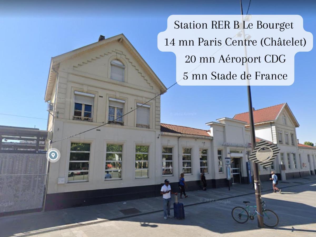 Appartement Parisien: Proche CDG, Wi-Fi et Netflix Inclus Drancy Exterior photo